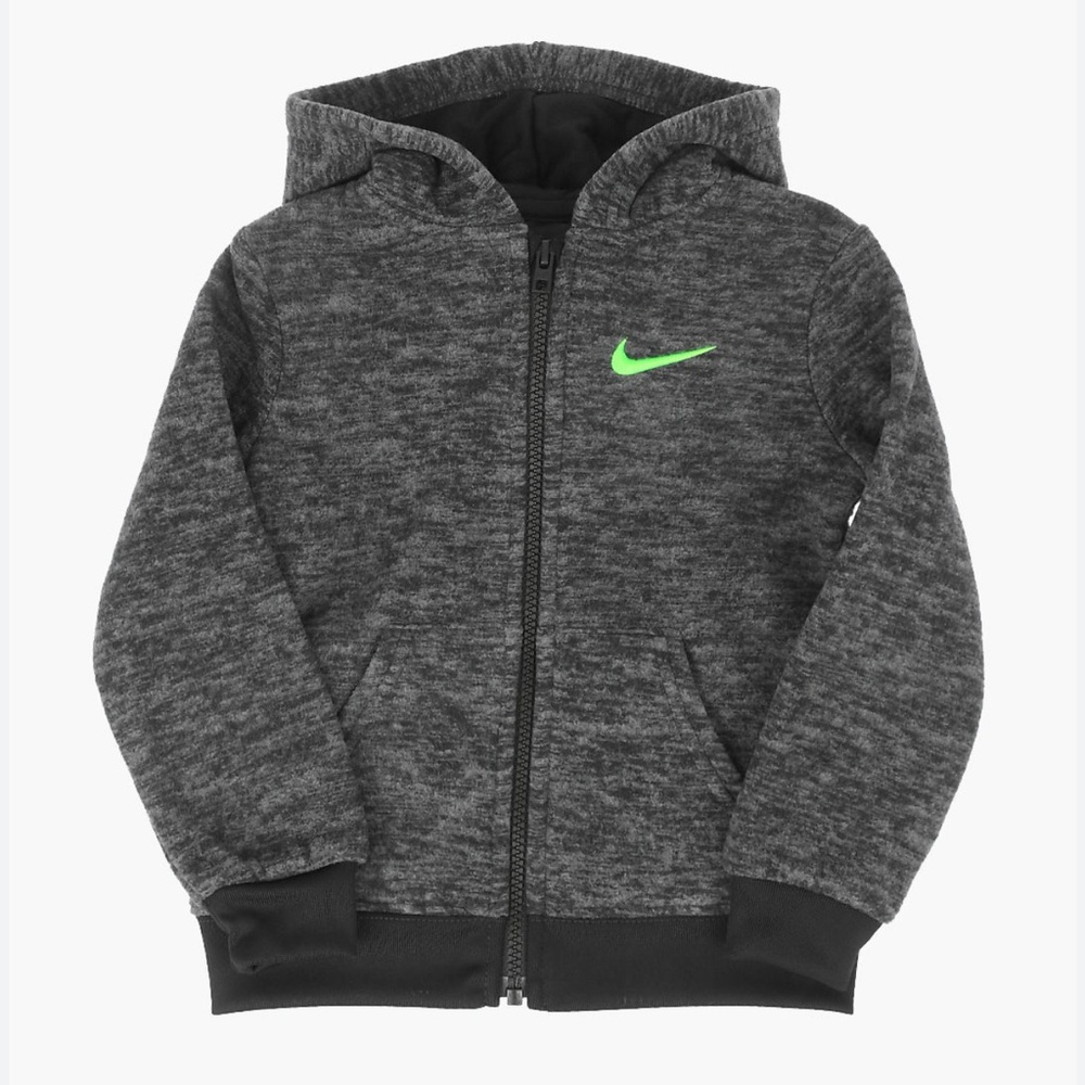 NIKE fleece zip up hoodie